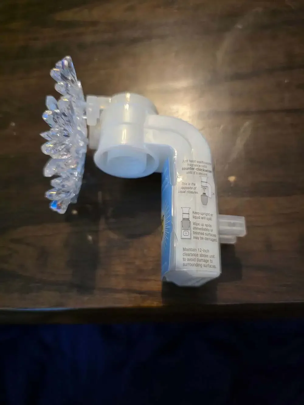 Bath Body Works Wallflowers Iridescent Crystal Snowflake Light Up Nightlight